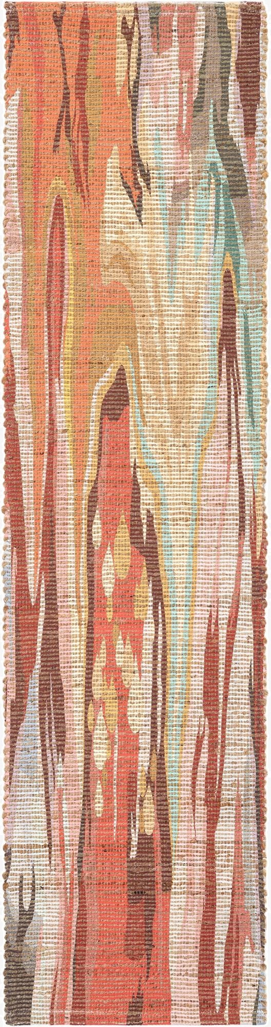 2' 2 x 8' Chenille Jute Runner Rug