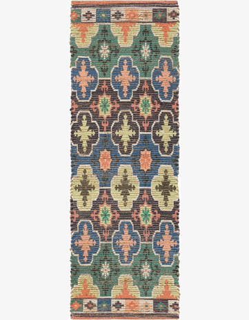 Chenille Jute Runner Rug