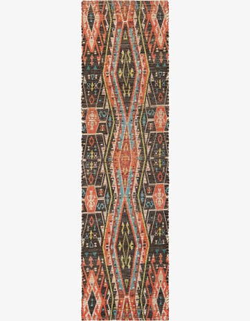 Chenille Jute Runner Rug