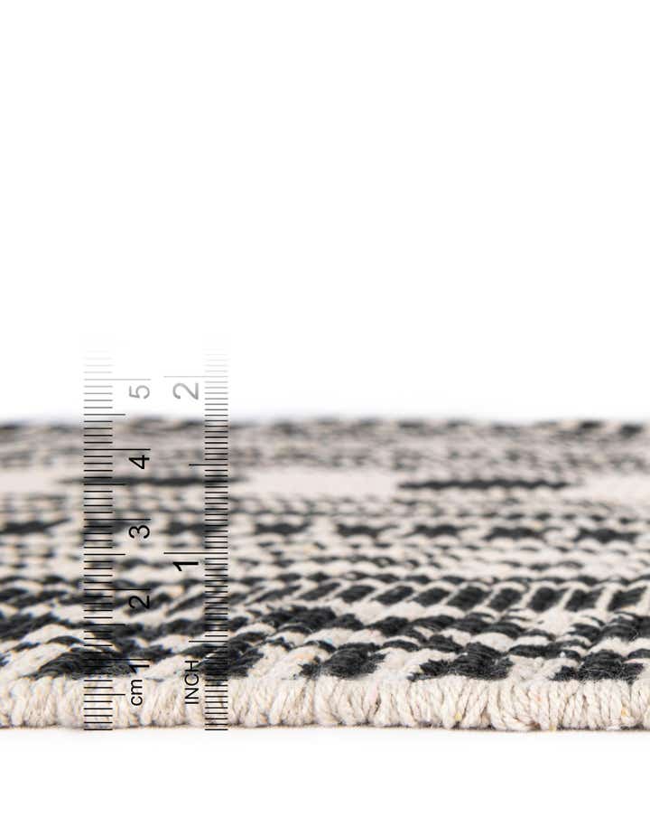 2' x 5' 1 Hand Braided Chindi Cotton Runner Rug