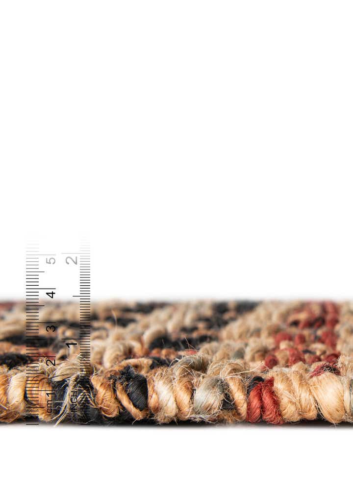 2' x 6' 1 Hand Woven Chunky Jute Runner Rug