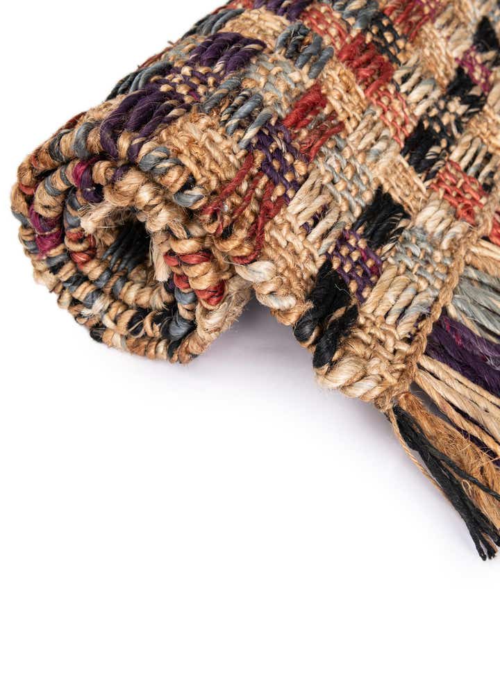2' x 6' 1 Hand Woven Chunky Jute Runner Rug