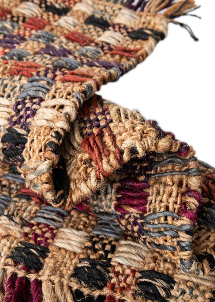 2' x 6' 1 Hand Woven Chunky Jute Runner Rug