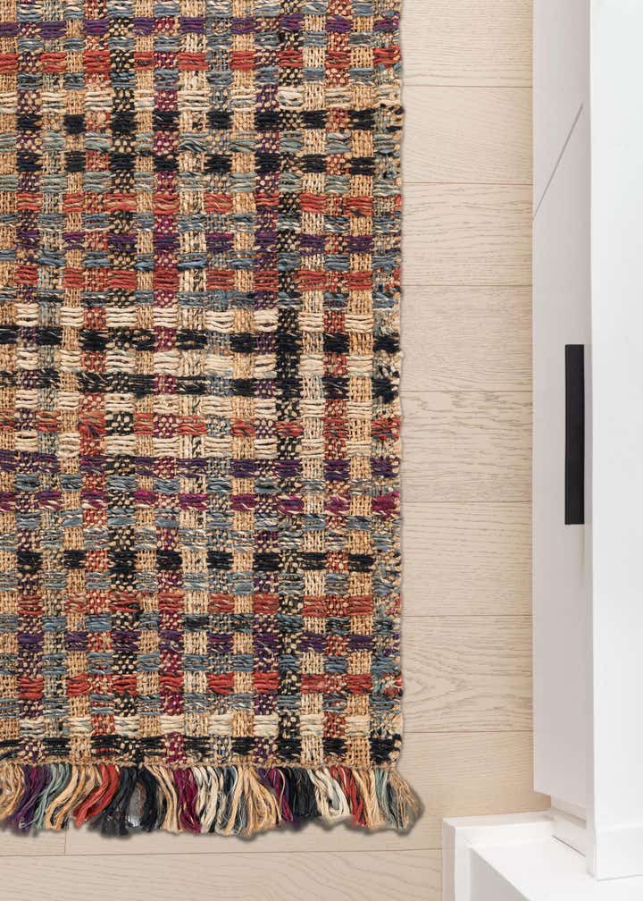 2' x 6' 1 Hand Woven Chunky Jute Runner Rug