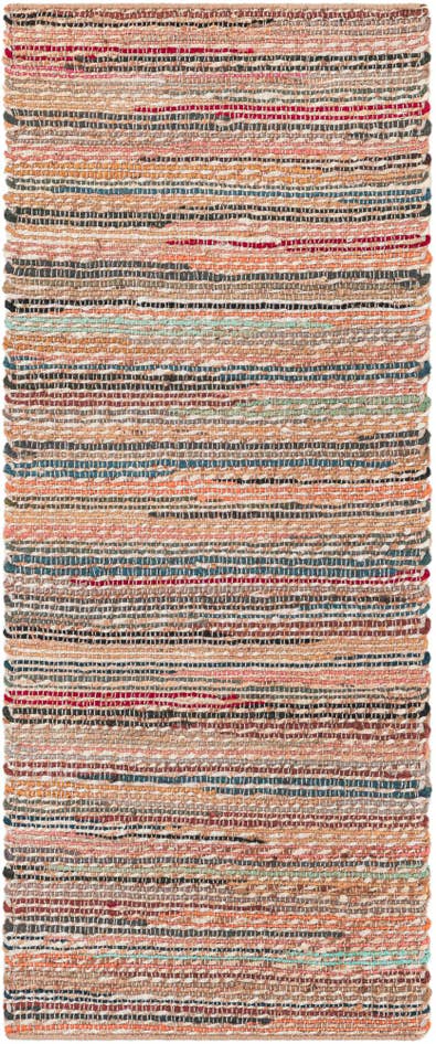Detail image of 2' x 5' 1 Hand Woven Chunky Jute Runner Rug
