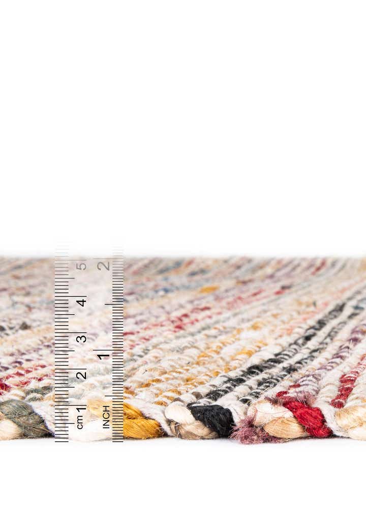 2' x 6' 1 Hand Woven Chunky Jute Runner Rug