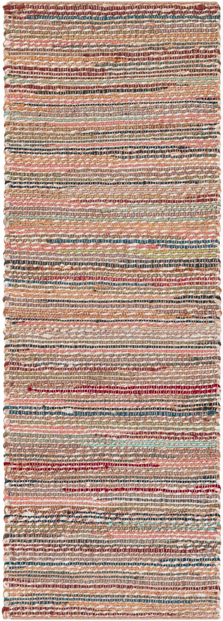 2' x 6' 1 Hand Woven Chunky Jute Runner Rug
