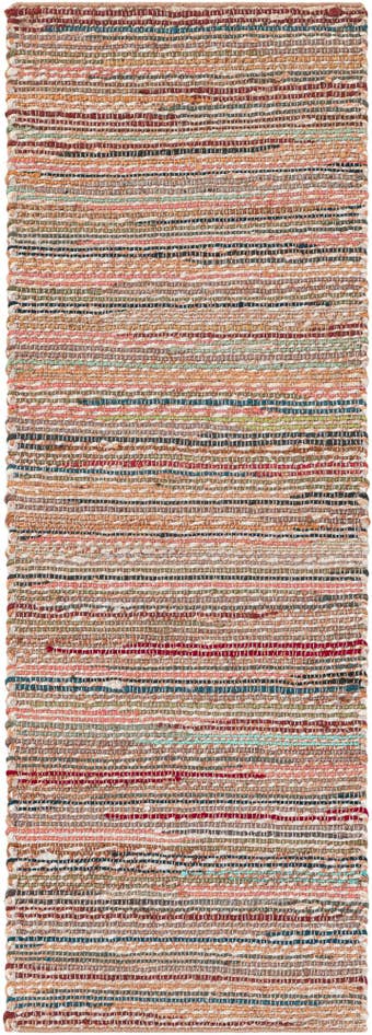Detail image of 2' x 6' 1 Hand Woven Chunky Jute Runner Rug