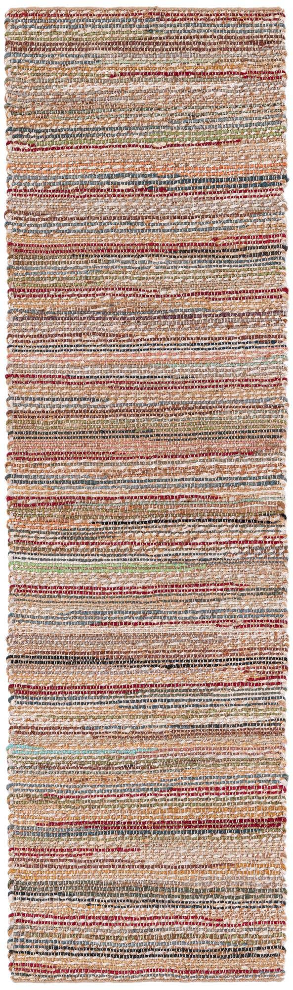 2' x 8' Hand Woven Chunky Jute Runner Rug