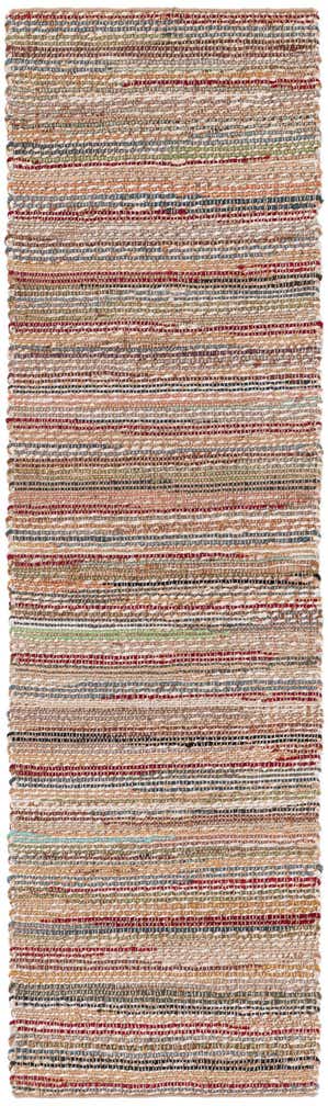 2' x 8' Hand Woven Chunky Jute Runner Rug