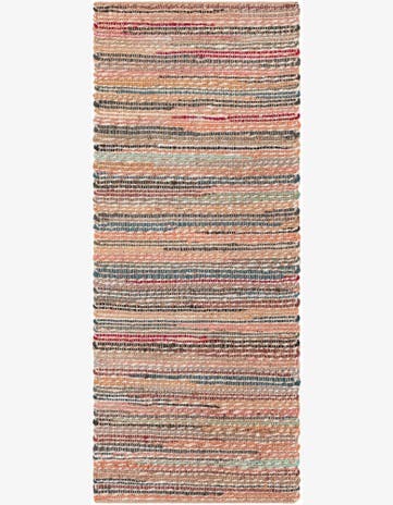2' x 5' 1 Hand Woven Chunky Jute Runner Rug