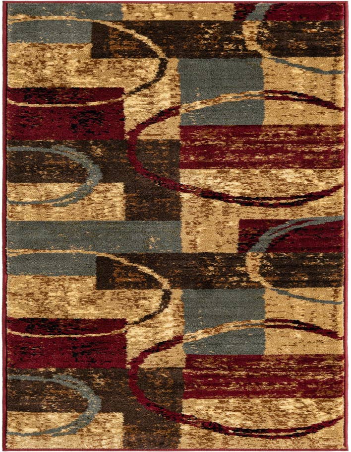 Detail image of 2' x 6' Coffee Shop Runner Rug
