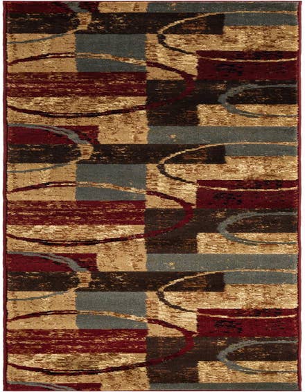 Detail image of 2' 2 x 10' Coffee Shop Runner Rug