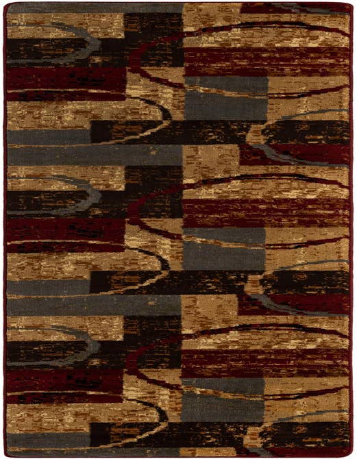 Detail image of 2' 7 x 10' Coffee Shop Runner Rug