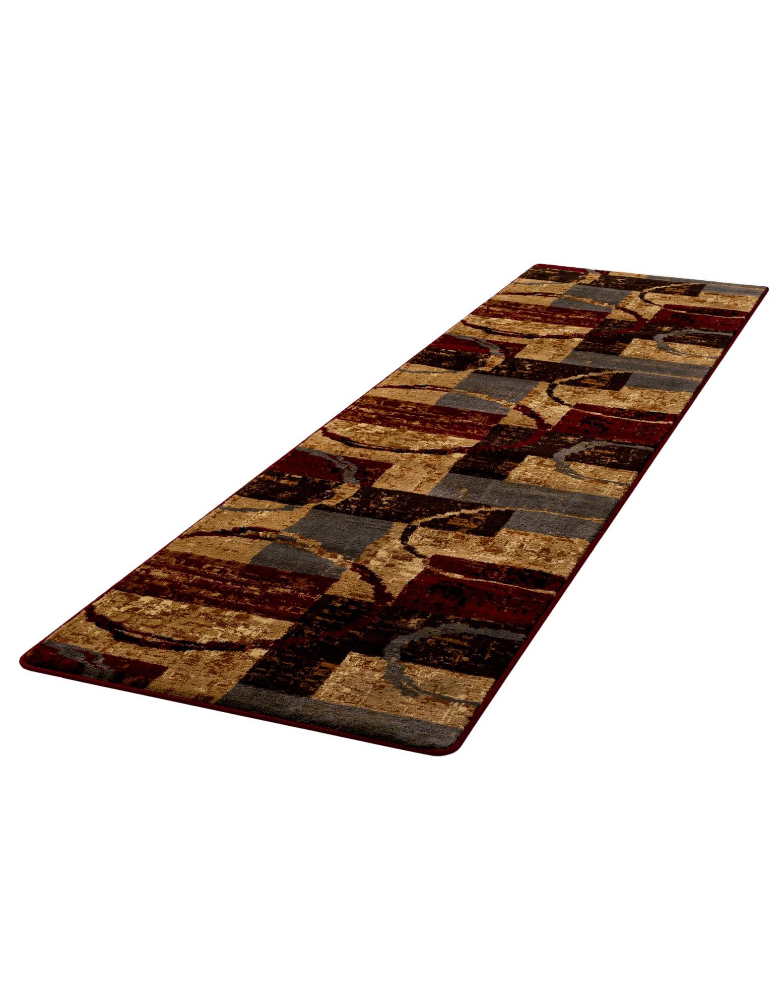 2' 7 x 10' Coffee Shop Runner Rug