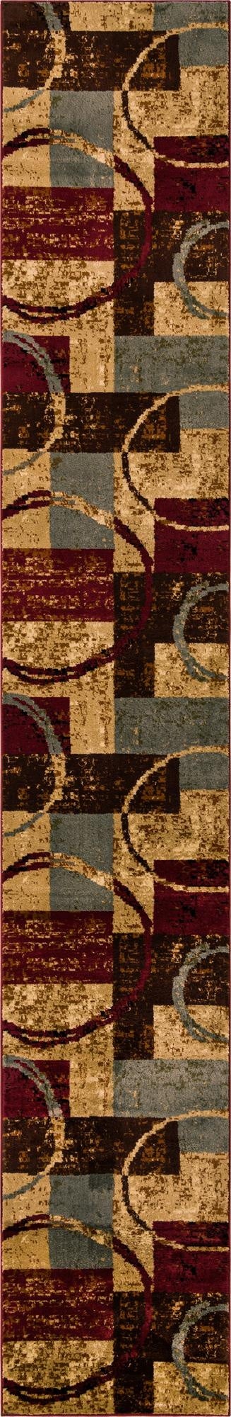 2' 7 x 16' Coffee Shop Runner Rug