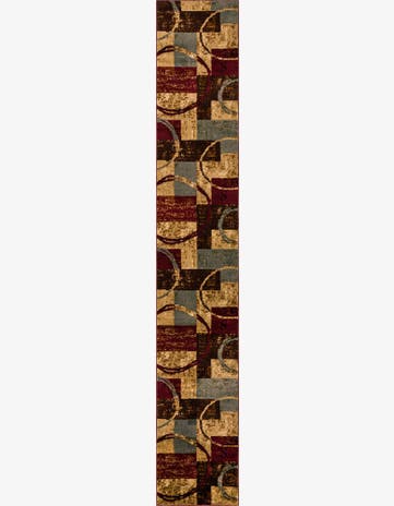 2' 7 x 16' Coffee Shop Runner Rug