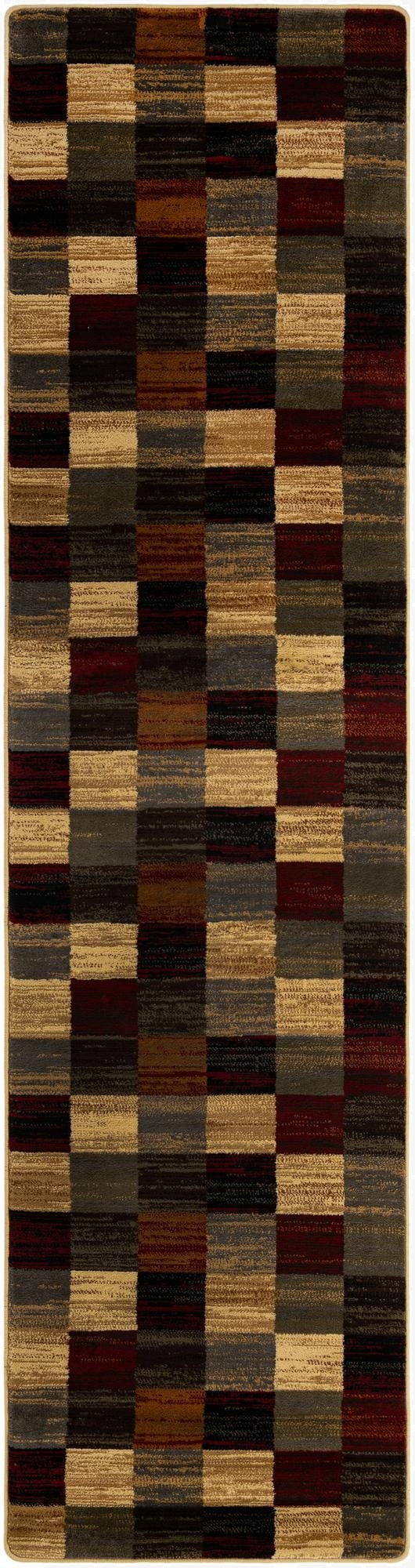 2' 7 x 10' Coffee Shop Runner Rug