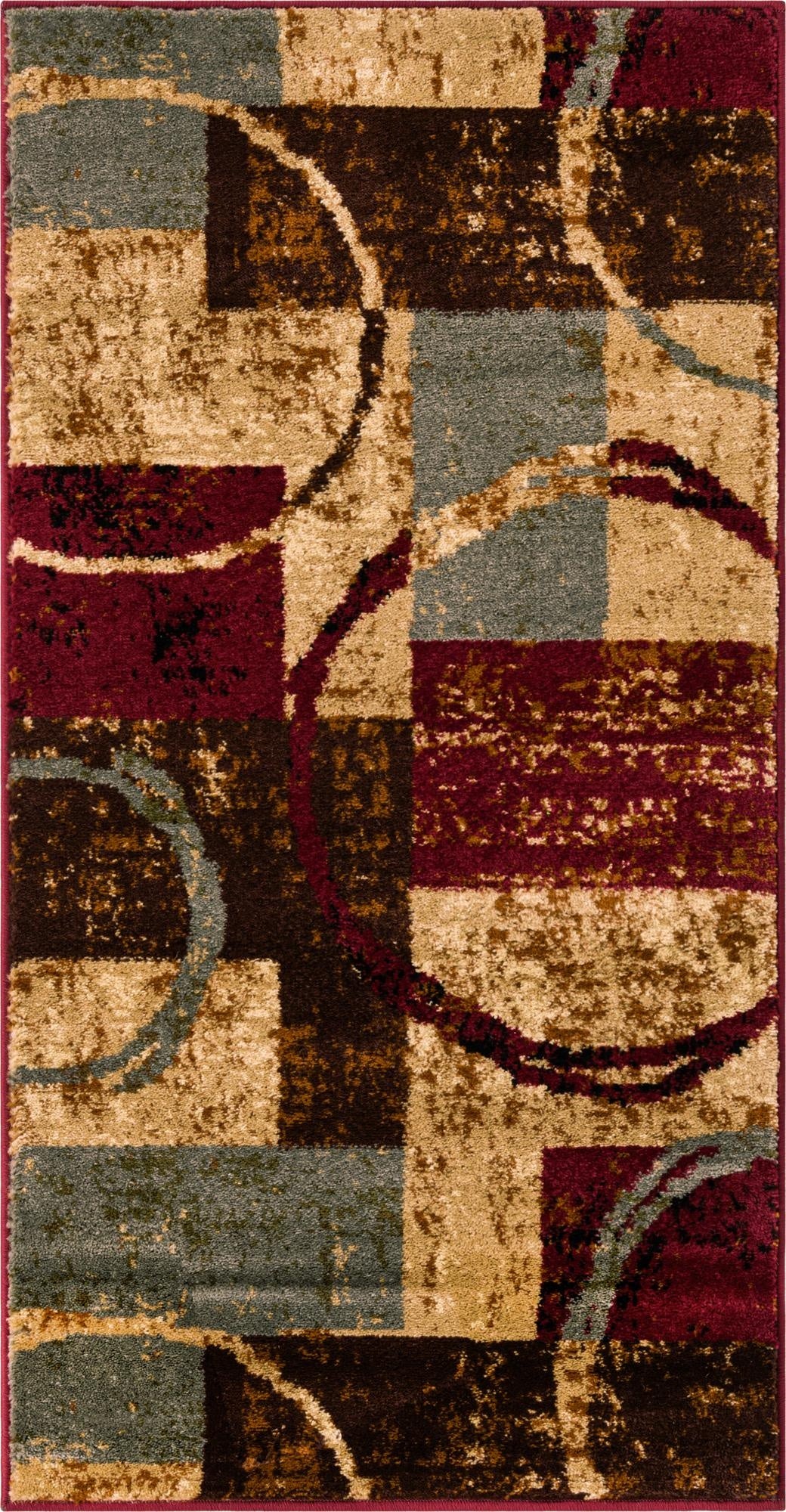 Primary image 2' x 4' Coffee Shop Runner Rug