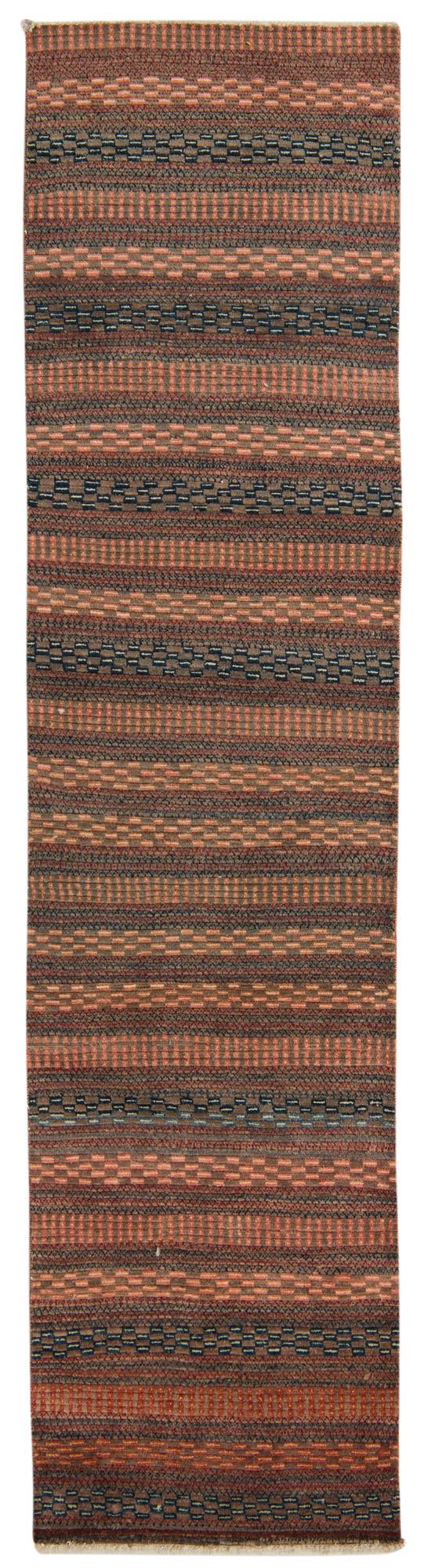 2' 6 x 10' 1 Hand Knotted Darya Wool Runner Rug