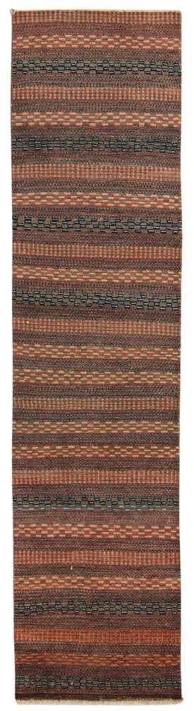 2' 6 x 10' 1 Hand Knotted Darya Wool Runner Rug