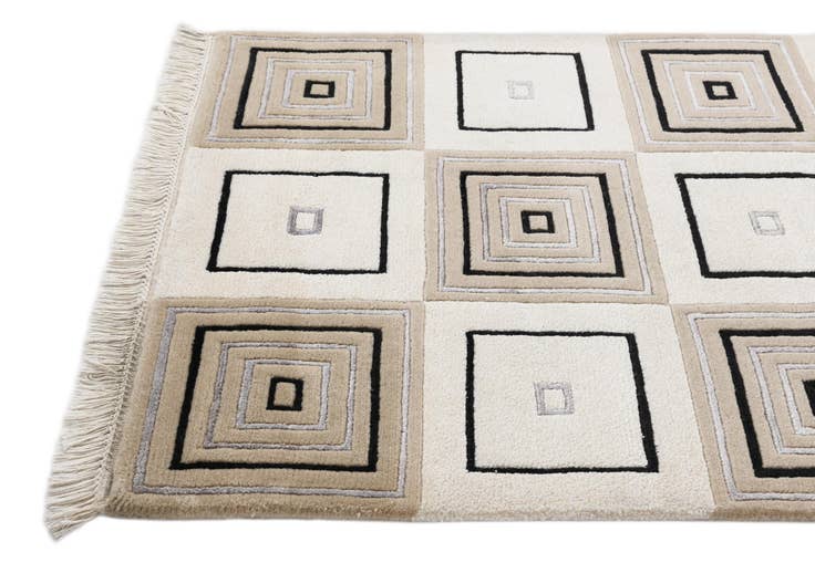 Detail image of 2' 9 x 9' 9 Hand Knotted Darya Wool Runner Rug