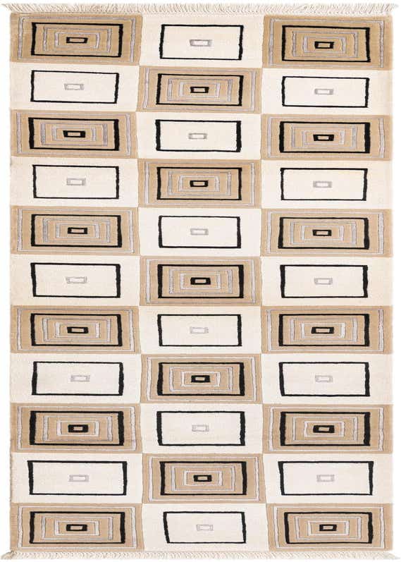 2' 9 x 9' 9 Hand Knotted Darya Wool Runner Rug