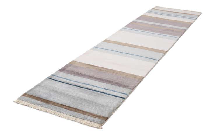 2' 7 x 12' 8 Hand Knotted Darya Wool Runner Rug