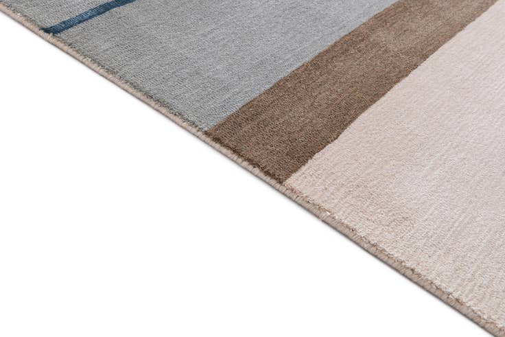 Detail image of 2' 7 x 12' 8 Hand Knotted Darya Wool Runner Rug