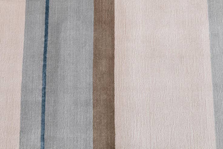 Detail image of 2' 7 x 12' 8 Hand Knotted Darya Wool Runner Rug