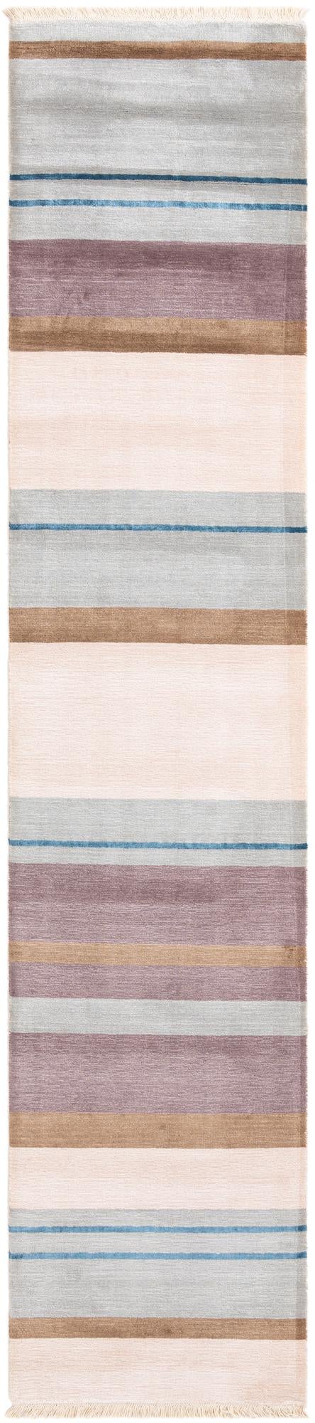 2' 7 x 12' 8 Hand Knotted Darya Wool Runner Rug