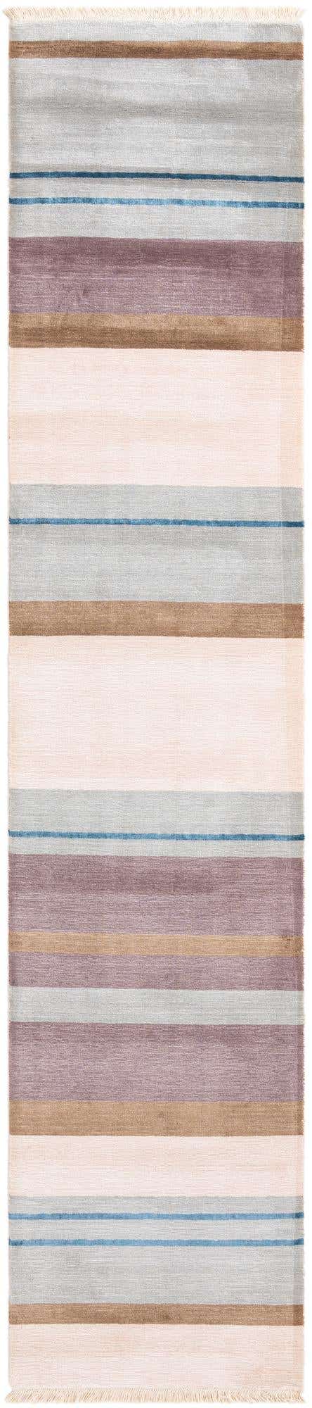 2' 7 x 12' 8 Hand Knotted Darya Wool Runner Rug