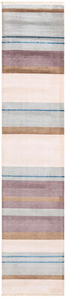 2' 7 x 12' 8 Hand Knotted Darya Wool Runner Rug