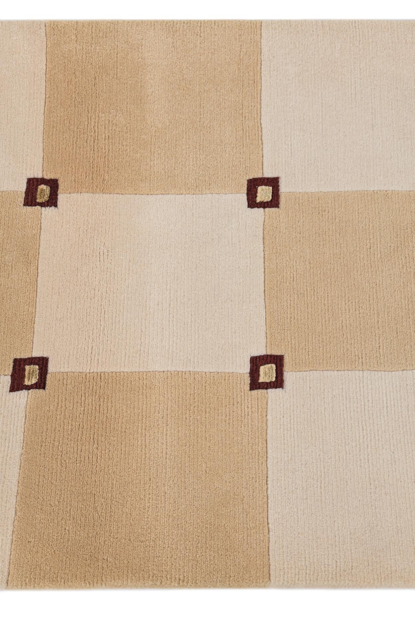 2' 8 x 6' 6 Hand Knotted Darya Wool Runner Rug