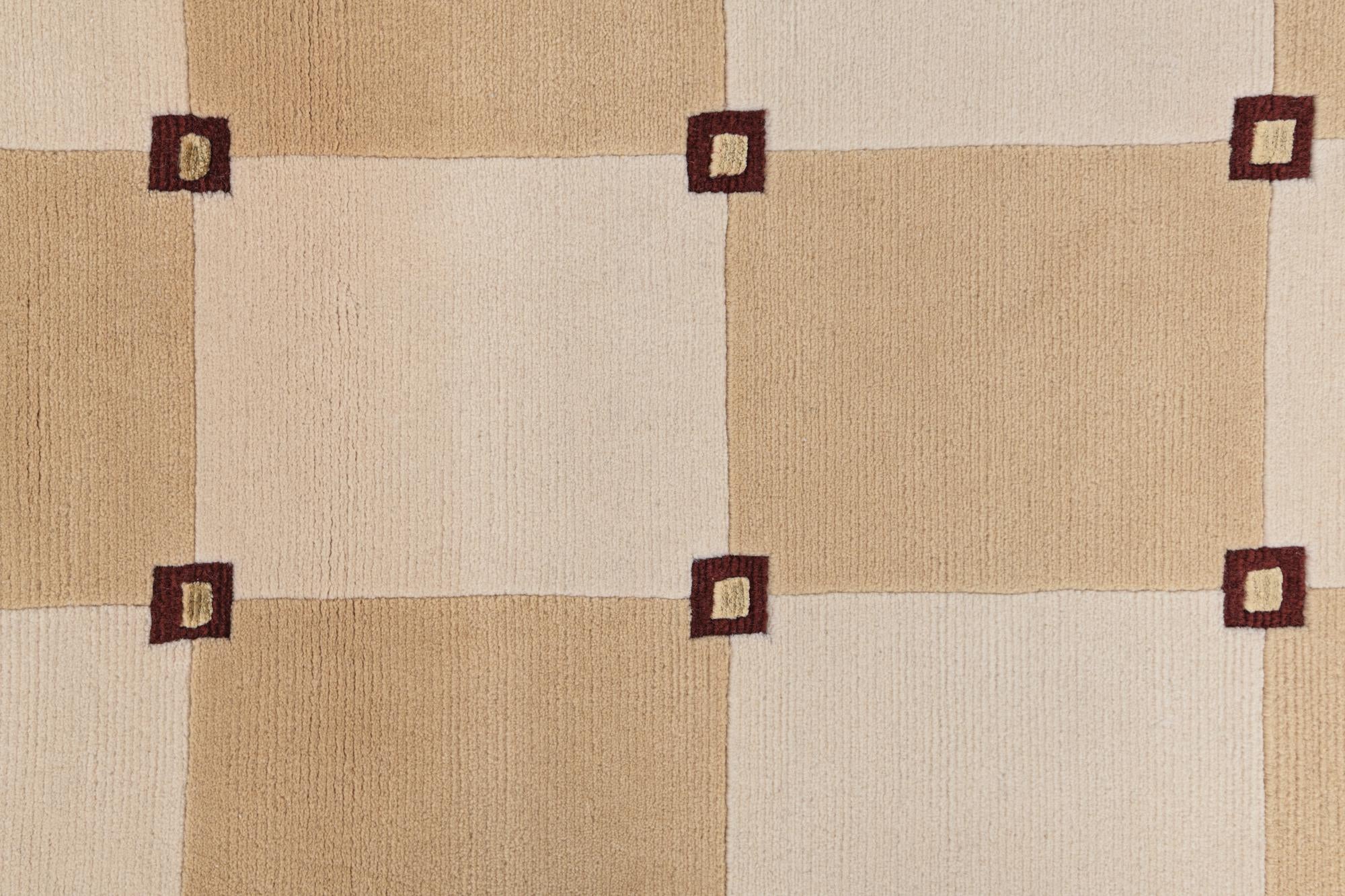 2' 8 x 6' 6 Hand Knotted Darya Wool Runner Rug