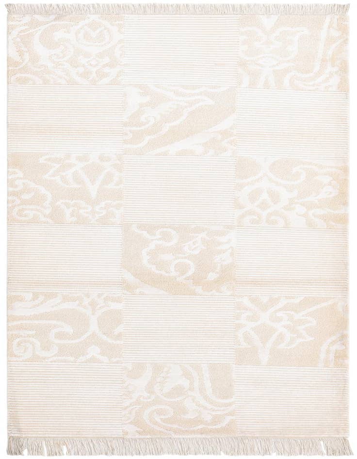 Detail image of 2' 9 x 6' 7 Hand Knotted Darya Wool Runner Rug