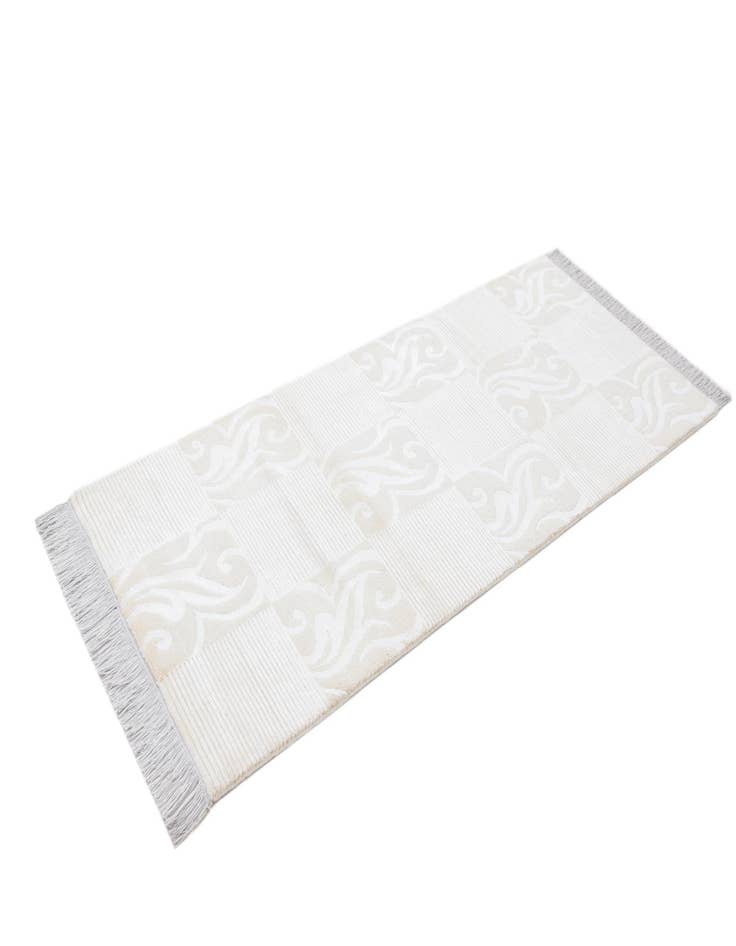 Detail image of 2' 8 x 6' 7 Hand Knotted Darya Wool Runner Rug