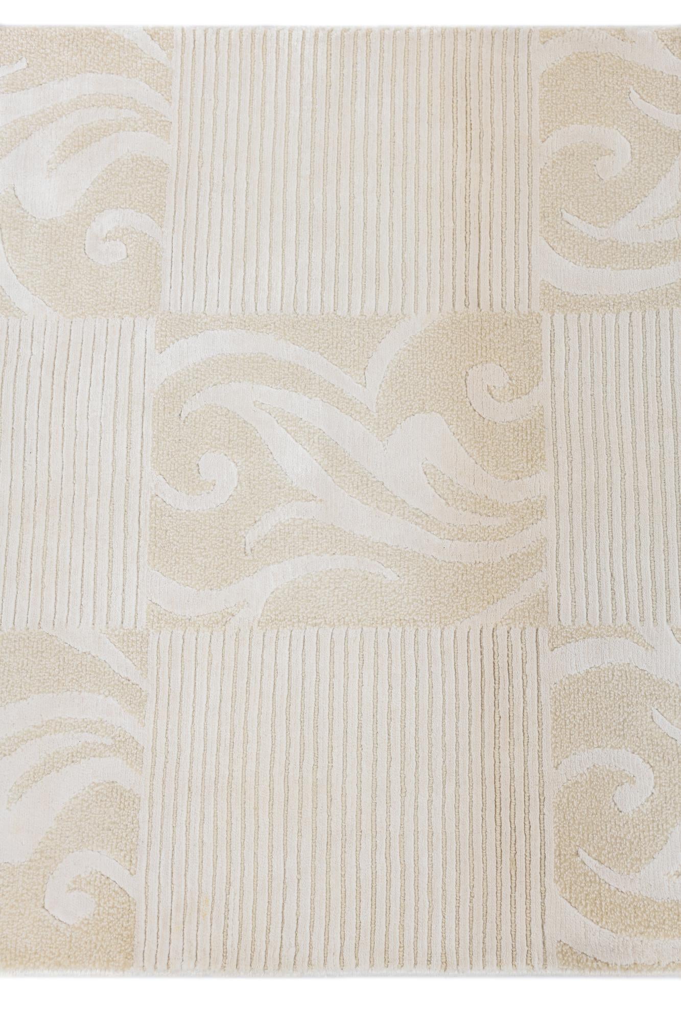 2' 8 x 6' 7 Hand Knotted Darya Wool Runner Rug