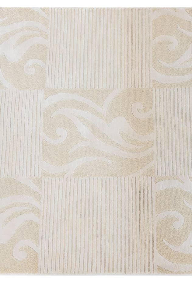 Detail image of 2' 8 x 6' 7 Hand Knotted Darya Wool Runner Rug