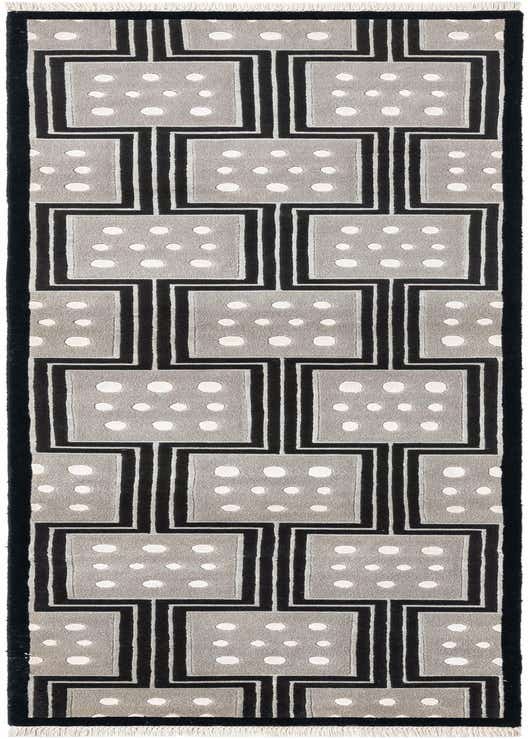 2' 7 x 10' Hand Knotted Darya Wool Runner Rug