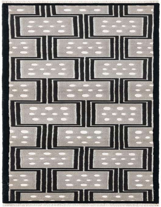 2' 7 x 10' Hand Knotted Darya Wool Runner Rug