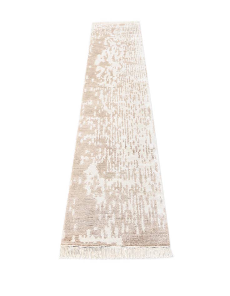 Detail image of 2' 9 x 9' 9 Hand Knotted Darya Wool Runner Rug