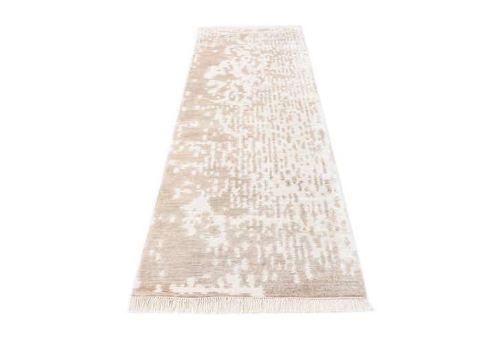 2' 9 x 9' 9 Hand Knotted Darya Wool Runner Rug
