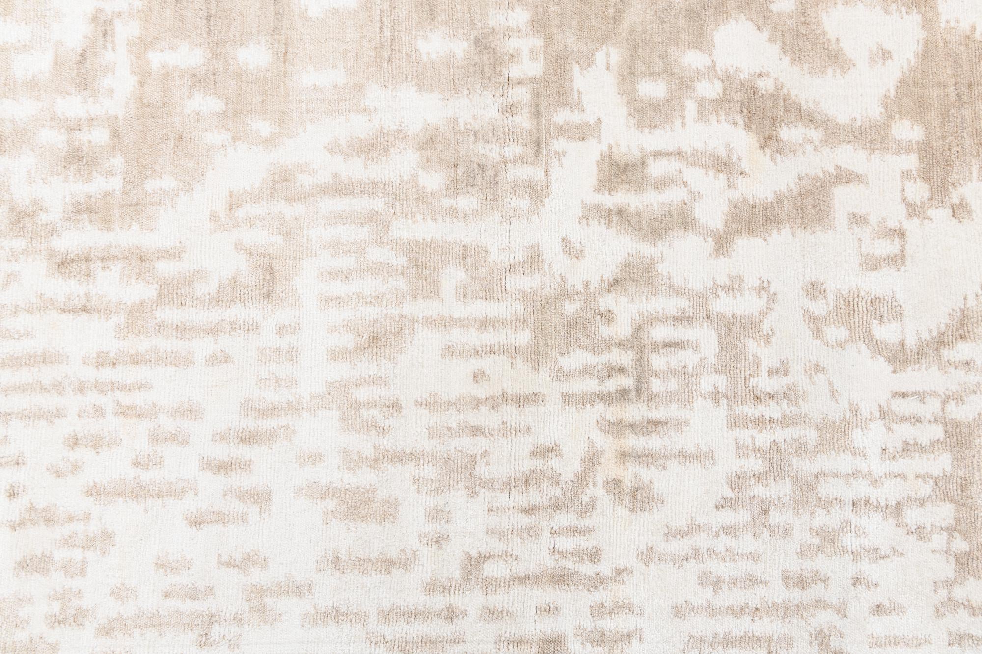 2' 9 x 9' 9 Hand Knotted Darya Wool Runner Rug