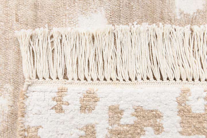 2' 9 x 9' 9 Hand Knotted Darya Wool Runner Rug