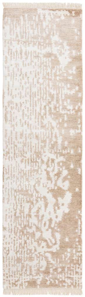 2' 9 x 9' 9 Hand Knotted Darya Wool Runner Rug