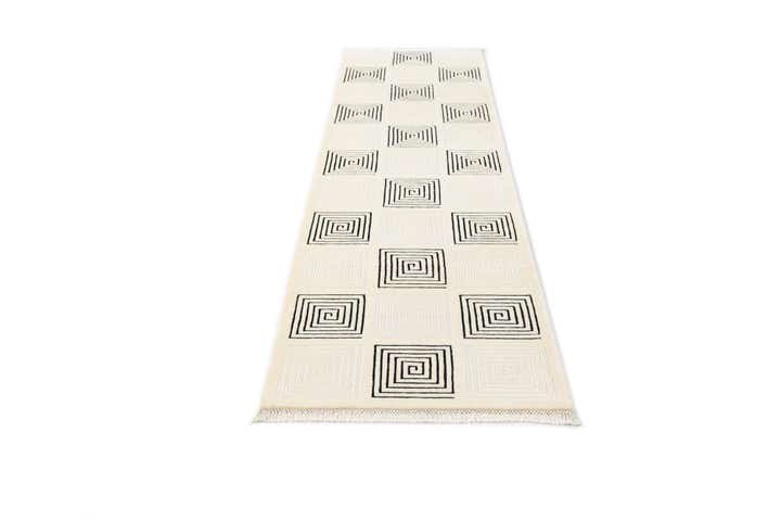 2' 8 x 9' 9 Hand Knotted Darya Wool Runner Rug