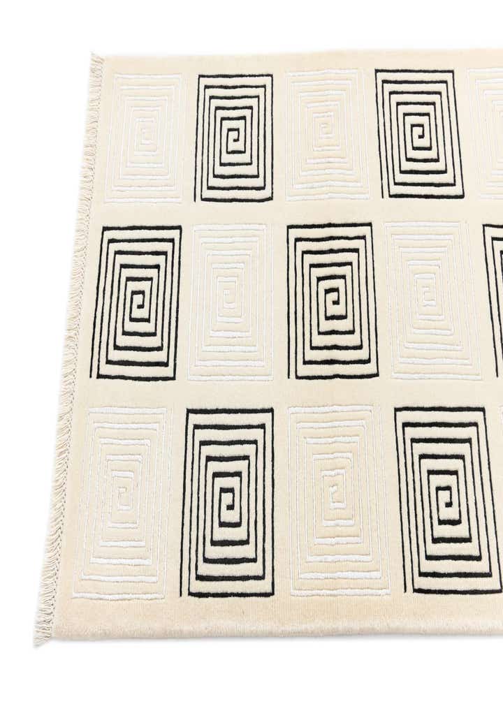 2' 8 x 9' 9 Hand Knotted Darya Wool Runner Rug