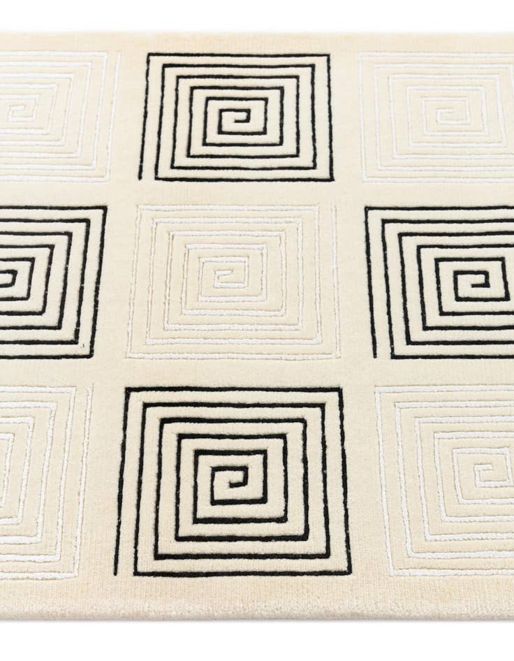 Detail image of 2' 8 x 9' 9 Hand Knotted Darya Wool Runner Rug