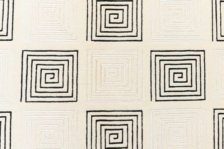 2' 8 x 9' 9 Hand Knotted Darya Wool Runner Rug
